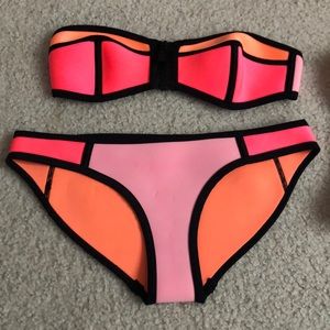 Triangl Swimwear bikini with neoprene drawstring bag!